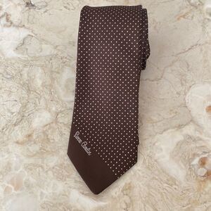 Vintage Pierre Cardin Polka Dot Silk Tie